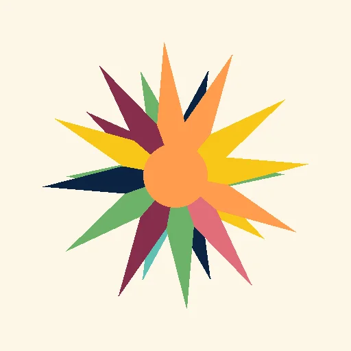 basic rangoli using chalk and colour powders